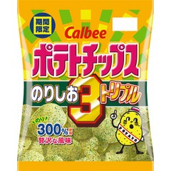 ↑ ポテトチップス のりしおトリプル